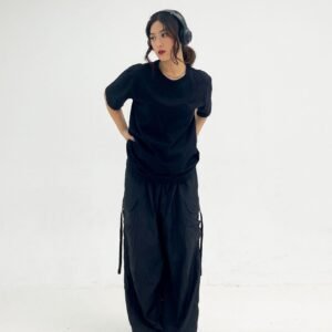 AIJO - (READY) Tshirt Basic Aijo Unisex - Kaos Polos Terbaru 2023 Panjang Wanita Baju Cewek Oversize Oblong Atasan Spandex